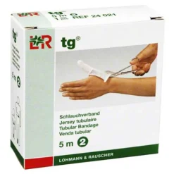 TG Schlauchverband Größe 2 5 m weiß 24021, 1 St
