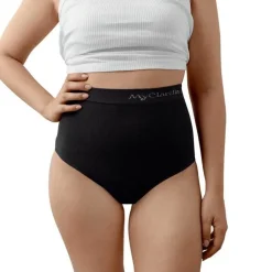 The Support Panty Wochenbett Unterhose L schwarz, 1 St