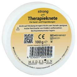 Therapieknete strong gelb, 100 g