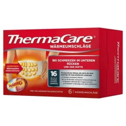 Thermacare Rückenumschläge S-XL zur Schmerzlinderung, 6 St> Wärmepflaster