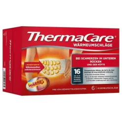 Thermacare Rückenumschläge S-XL zur Schmerzlinderung, 6 St> Wärmepflaster
