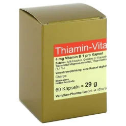 Thiamin Kapseln Vitamin B1, 60 St