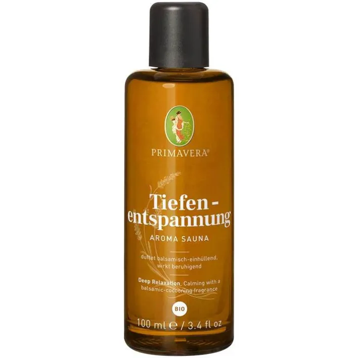 Primavera Tiefenentspannung Aroma Sauna Bio, 100 ml> Saunaaufguss