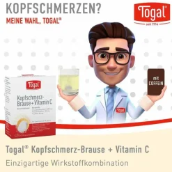 Togal ® Kopfschmerz-Brause + Vitamin C, 20 St><noscript><img width=