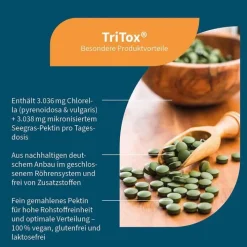 Natugena Tritox Presslinge, 450 St> Chlorella