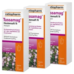 Tussamag Hustensaft N, 3x200 g