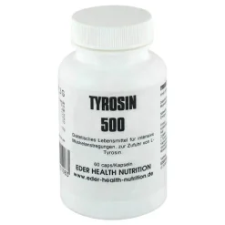 Eder Health Nutrition Tyrosin 500 Kapseln, 60 St> Aminosäuren