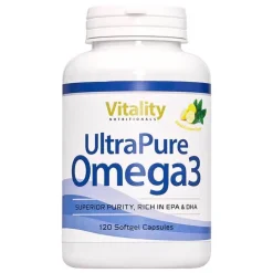 Vision Healthcare Ultrapure Omega-3 1000 mg mit 400 mg EPA + 300 mg DHA, 120 St> Omega 3 Kapseln