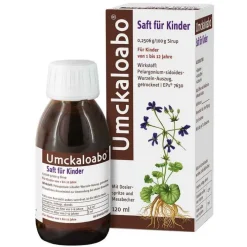 Umckaloabo ® Saft für Kinder, 120 ml>Kinder Hustensaft Kinder|Hustenlöser