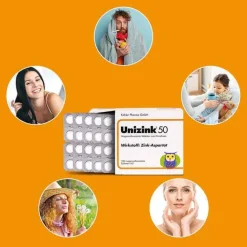 Unizink 50 Tabletten, 100 St><noscript><img width=