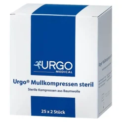 Urgo Mullkompressen 5x5 cm steril, 25X2 St> Sterile Kompressen