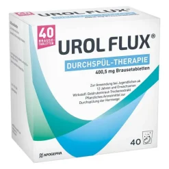 Urol Flux ® DURCHSPÜL-THERAPIE Brausetabletten , 40 St> Entwässernde Medikamente|Blasenentzündung Medikamente
