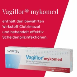 Vagiflor® mykomed 200 mg Vaginaltabletten, 3 St