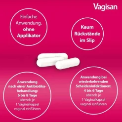 Vagisan Probioflora Milchsäure-Bakterien Hartkapseln , 8 St><noscript><img width=