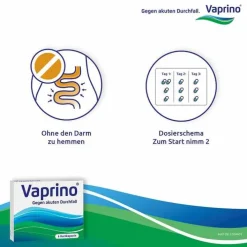 Vaprino ® Gegen akuten Durchfall, 10 St><noscript><img width=