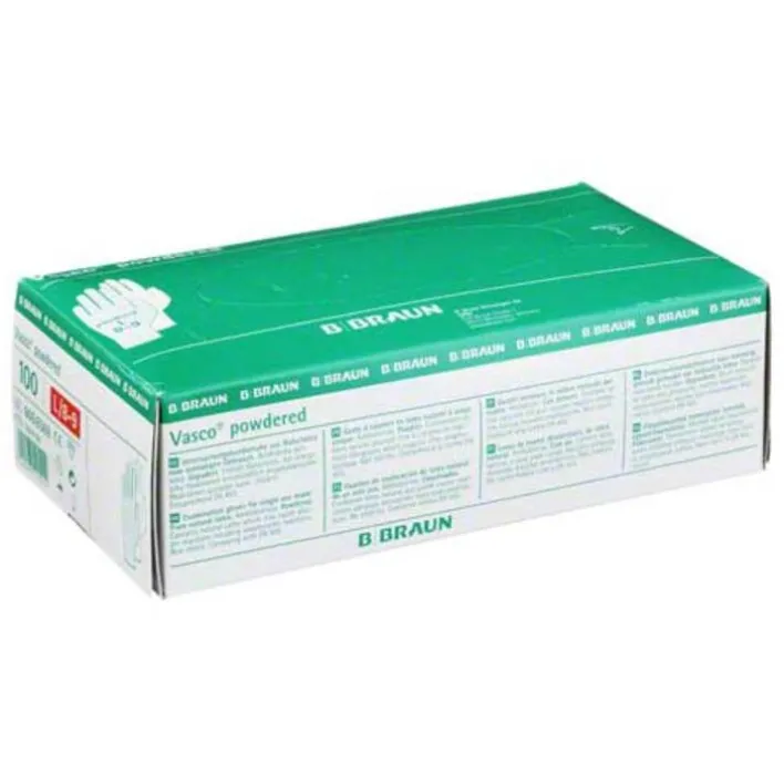 Vasco Untersuchungshandschuhe gepudert groß, 100 St> Untersuchungshandschuhe