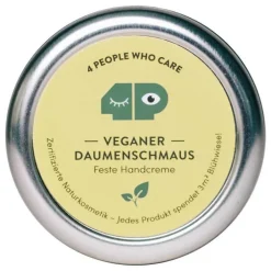 4peoplewhocare GmbH Veganer Daumenschmaus Creme Dose, 30 g> Handpflege