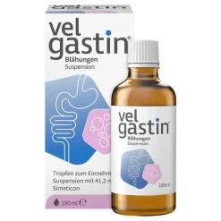 Velgastin ® Suspension zum Einnehmen bei Blähungen , 100 ml>Kinder Medikamente Gegen Blähungen|Mittel Gegen Blähungen