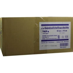 Kerma Verbandzellstoff Zuschnitte, 1000 g> Mull & Zellstoff