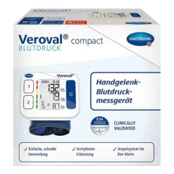 Veroval ® compact Handgelenk-Blutdruckmessgerät, 1 St> Blutdruckmessgeräte