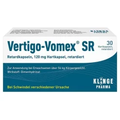 Vertigo-Vomex ® SR Retardkapseln, 30 St> Übelkeit & Erbrechen
