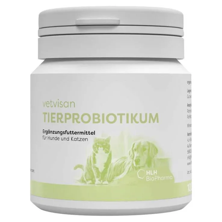 Vetvisan Tierprobiotikum Pulver für Hunde / Katzen, 100 g