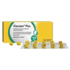 Viacutan Plus Kapseln vet. (für Tiere), 40 St> Vitamine-Mineralstoffe|Vitamine-Mineralstoffe