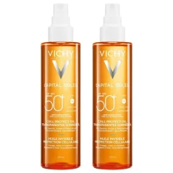 Vichy Capital Soleil Cell Protect Oil LSF 50 , 2x200 ml> Lsf 50+