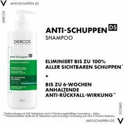 Vichy Dercos Anti-Schuppen Shampoo fettige Kopfhaut, 390 ml
