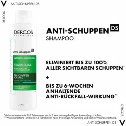 Vichy Dercos Anti-Schuppen Shampoo fettige Kopfhaut, 200 ml><noscript><img width=