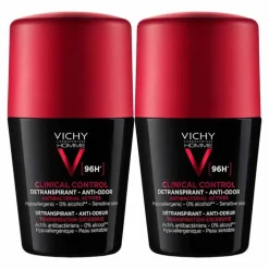 Vichy Homme Deo Clinical Control 96h Roll-on, 2X50 ml> Antitranspirant & Deo