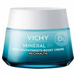 Vichy Mineral 89 Creme reichhaltig ohne Duft, 50 ml
