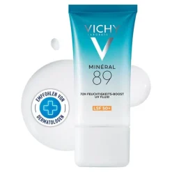 Vichy Mineral 89 Feuchtigkeits-Boost UV Fluid, 50 ml> Lsf 50+|Gesicht