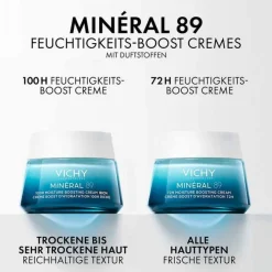 Vichy Mineral 89 100h Creme reichhaltig mit Duft, 50 ml><noscript><img width=