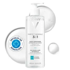 Vichy Purete Thermale Mineral Mizellen-Fluid sensitiv, 400 ml> Reinigung