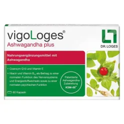Vigologes Ashwagandha plus Kapseln, 120 St