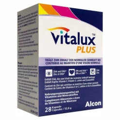 Vitalux Plus Lutein und Omega 3 Kapseln, 28 St