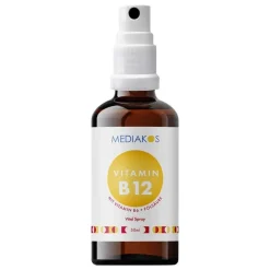 Vitamin B12 + B6 + Folsäure Mediakos Vital Spray, 50 ml