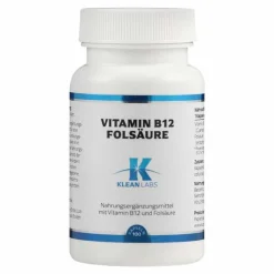 Vitamin B12 + Folsäure Kapseln, 100 St