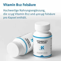 Vitamin B12 + Folsäure Kapseln, 100 St