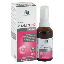 Avitale Vitamin B12 1000 µg Direkt-Spray, 50 ml> Vitamin B12 (Cobalamin)