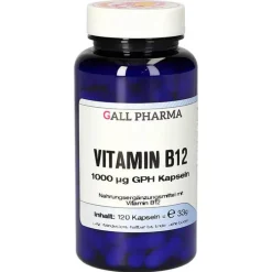 Gall Pharma Vitamin B12 1000 µg GPH Kapseln, 120 St> Vitamin B12 (Cobalamin)