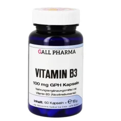 Vitamin B3 100 mg GPH Kapseln, 60 St