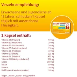 Vitamin B Complete Hevert all-in-one Kapseln, 120 St