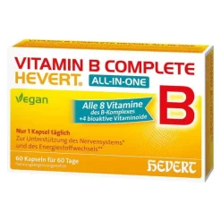 Hevert Vitamin B Complete all-in-one Kapseln, 60 St> Vitamin B Komplex