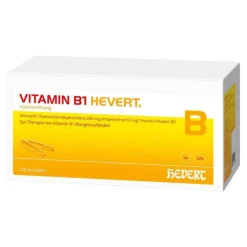 Hevert Vitamin B1 Ampullen, 100X2 ml> Vitamin B1 (Thiamin)