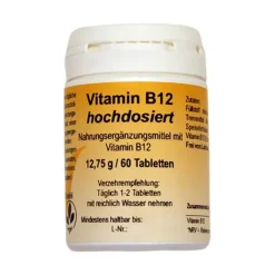 Vitamin B12 Hochdosiert Tabletten, 60 St