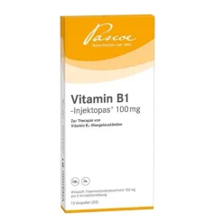 Injektopas Vitamin B1 100 mg Injektionslösung, 10X2 ml> Vitamin B1 (Thiamin)