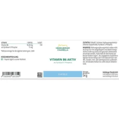 Heidelberger Chlorella Vitamin B6 Kapseln, 120 St> Vitamin B6 (Pyridoxin)
