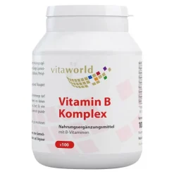 Vitaworld Vitamin B Komplex Kapseln, 100 St> Vitamin B Komplex